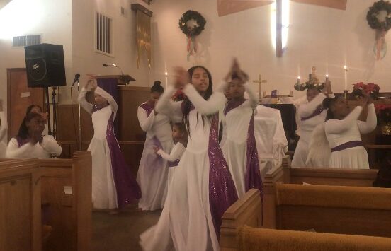 Dance Ministry performs Mary's Story