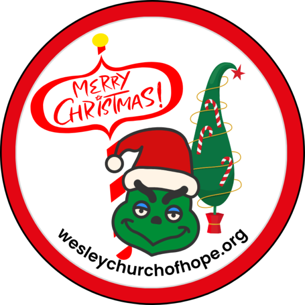 Grinch Loves Christmas Button