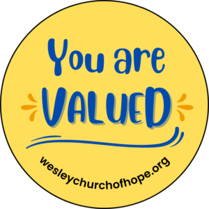 You Are Valued Button