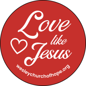 Love Like Jesus Button