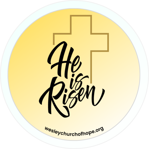 He is Risen button