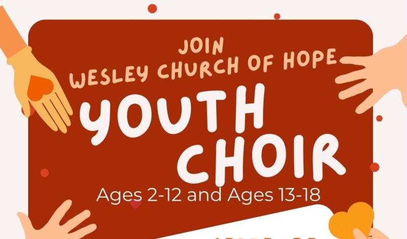 Youth Choir at Wesley Church of Hope UMC
