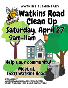 Marion-Franklin Watkins Road Clean Up