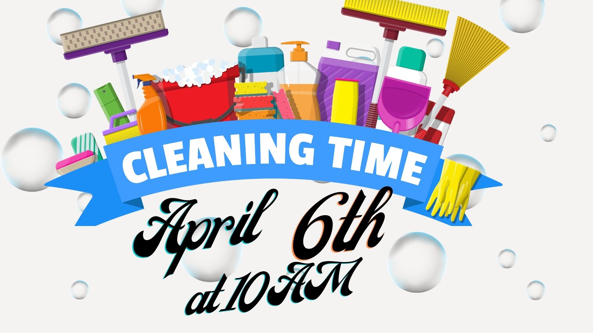 Church Spring Cleaning Day